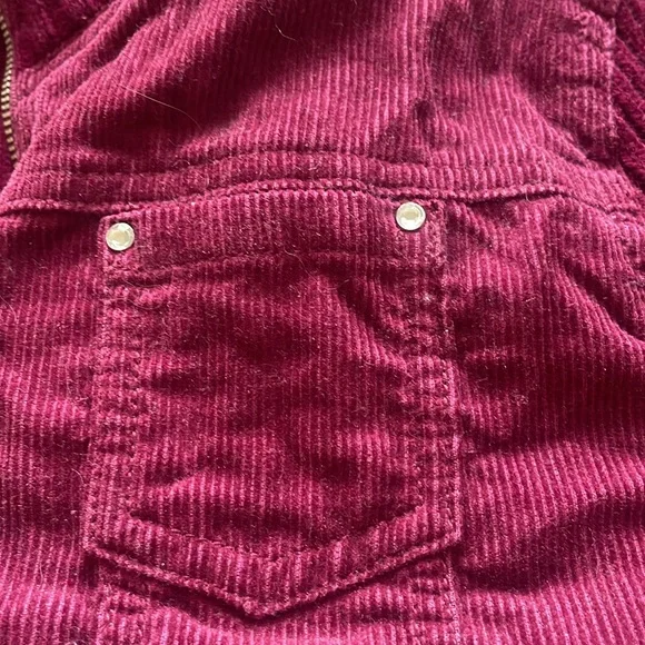 Vintage Camp Beverly Hills Corduroy & Knit Full Zip Jacket - Large 14/16